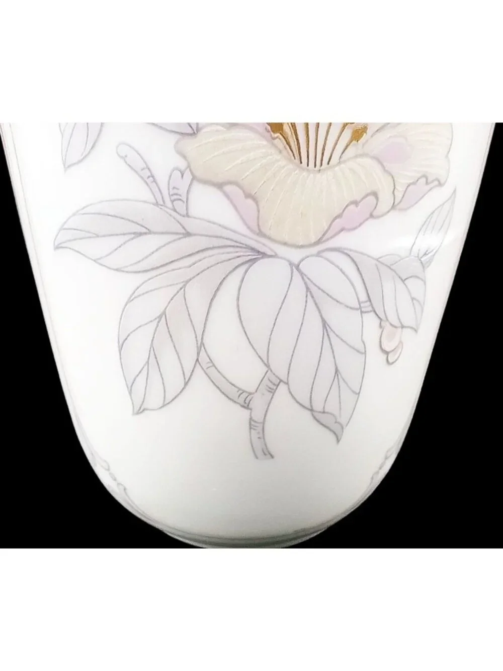 Porcelain Bud Vase AK Kaiser Chantal Floral 6